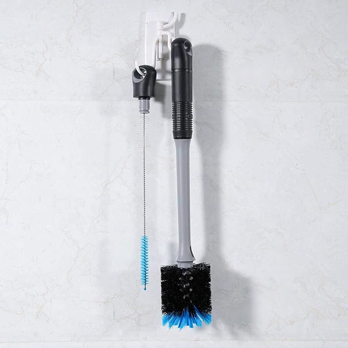 2-in-1 Bottle and Straw Cleaning Brush, Long Handle Water Bottle Cleaner Brush - Image 6