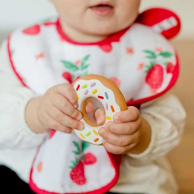 Little Unicorn Premium Classic Bib 3 pack | Adjustable as baby grows | Soft - Image 8