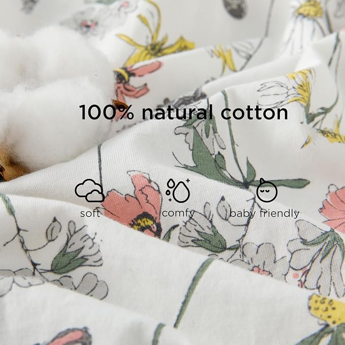 Duomiaomiao 0.5 TOG Toddler Sleep Sack 36-48 Months 100% Cotton Lightweight - Image 4
