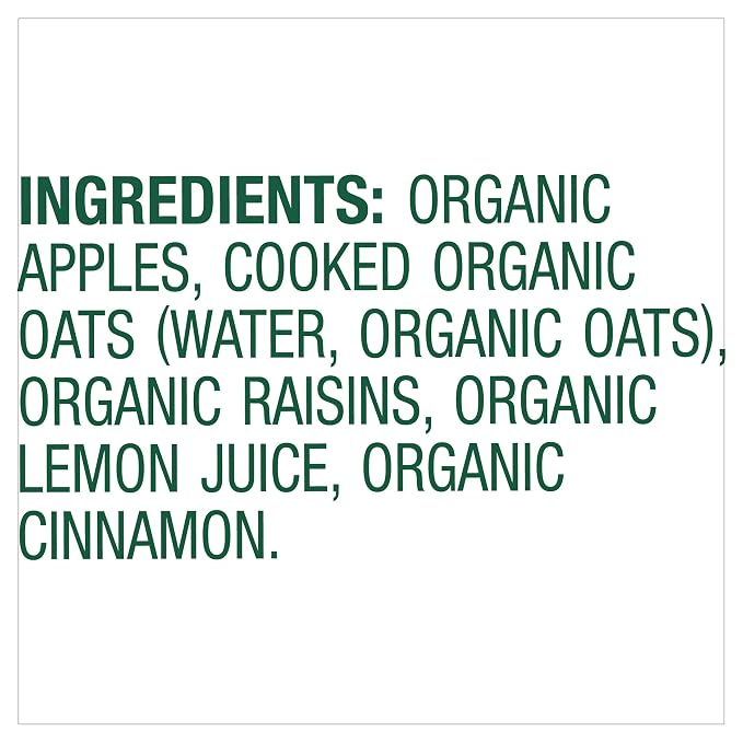 Sprout Organic Baby Food, Stage 2 Pouches, Apple Oatmeal Raisin - Image 6