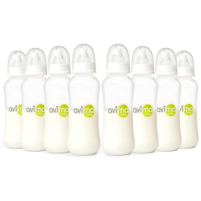 Avima 10 oz Anti Colic Baby Bottle Set by AvimaBaby