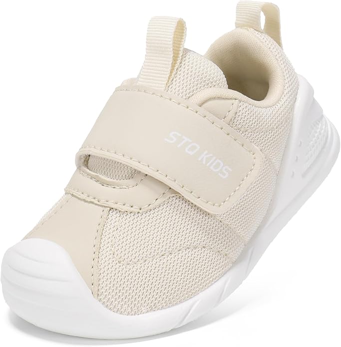 Baby Shoes Wide Toe Box Infant Boy Girl First Walker Shoe Toddler Crib Barefoot by STQKIDS