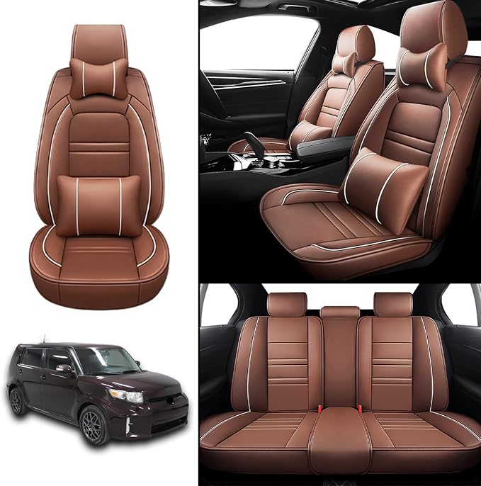 Car Seat Covers for Scion xb 2004-2015 | 5-Seats Seat Covers, Waterproof Seat - Image 2