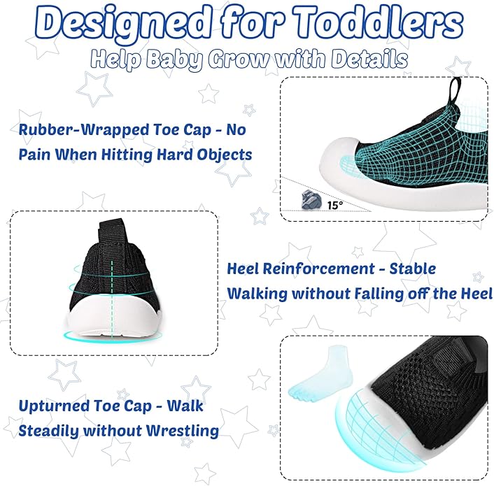 Baby Walking Shoes Toddler Girl Boy Soft Sole Breathable Cotton Canvas Shoes - Image 6