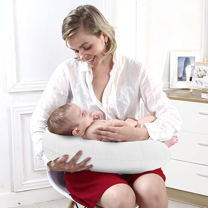 LAT Waterproof Nursing Pillow for Breastfeeding, Waterproof Removable Cover - Image 9