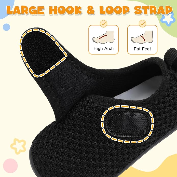 LeIsfIt Baby Shoes Boys Girls First Walking Shoes Non-Slip Infant Sneakers - Image 2