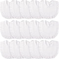 Kenning 18 Pcs Muslin Drool Baby Bibs Baby Girl Ruffle Bibs Absorbent Cotton by Kenning