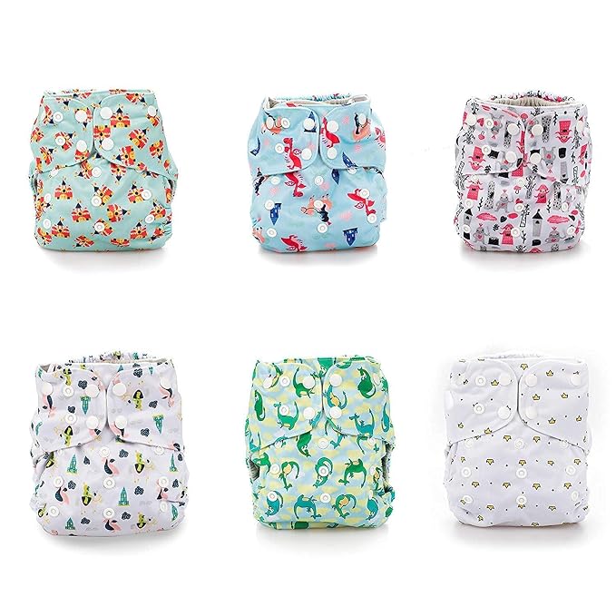 Simple Being Reusable Cloth Diapers, Double Gusset, One Size Adjustable - Image 2