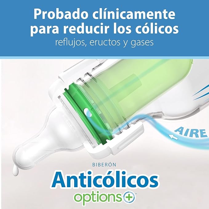 Dr. Brown's Natural Flow Anti-Colic Options+ Narrow Baby Bottle, Dream Adventure - Image 10