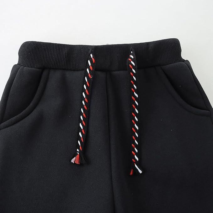 3 Pack Boy's and Girl's Fleece Pull on Jogger Sweatpant - Image 5