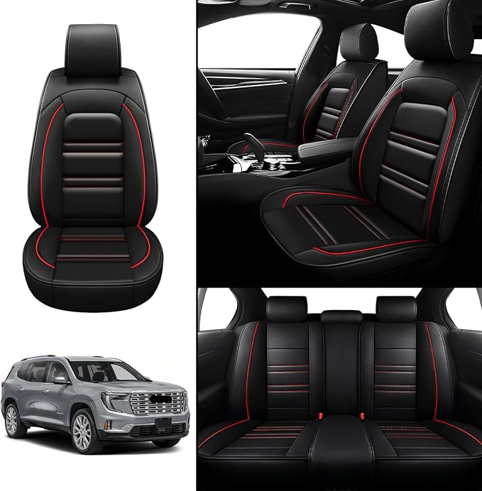 Seat Covers for gmc Acadia 2016-2025 | 5-Seats Leather Seat Covers - Image 2