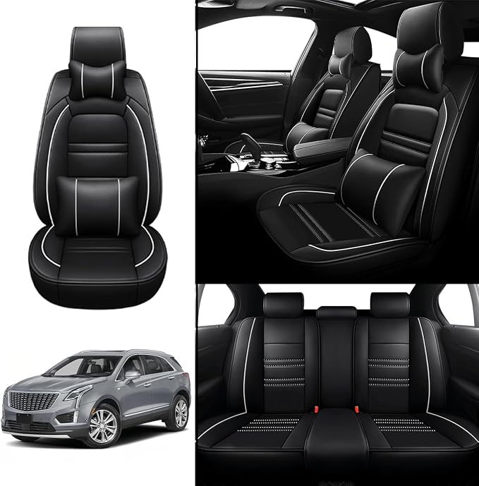 Car Seat Covers for Cadillac xt5 2017-2025 | 5-Seats Seat Covers, Waterproof - Image 2