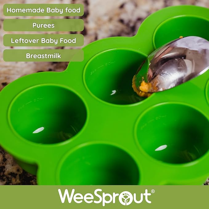 WeeSprout Silicone Baby Food Freezer Tray - Image 6