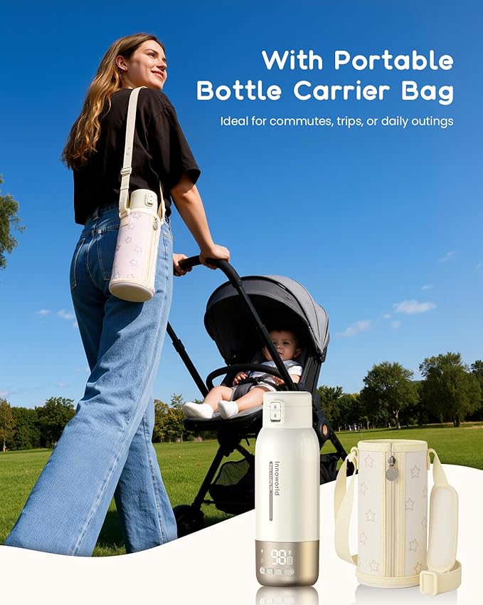 Portable Bottle Warmer for Travel, 20 oz Large Capacity Bottle Warmer On The Go - Image 5