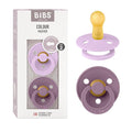 BIBS Pacifiers Colour Collection | Natural Rubber Baby Pacifier | Set of 2 by BIBS