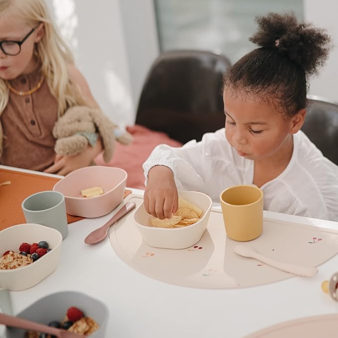 mushie Square Dinnerware Bowls for Kids | Made in Denmark - Image 4