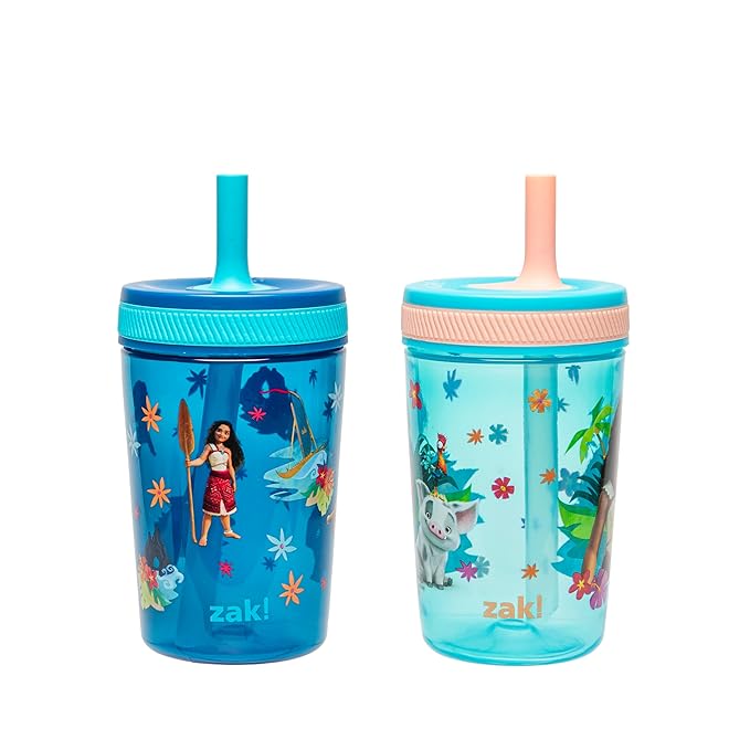 Zak Designs Disney Moana 2 Kelso Toddler Cups by ZakDesigns