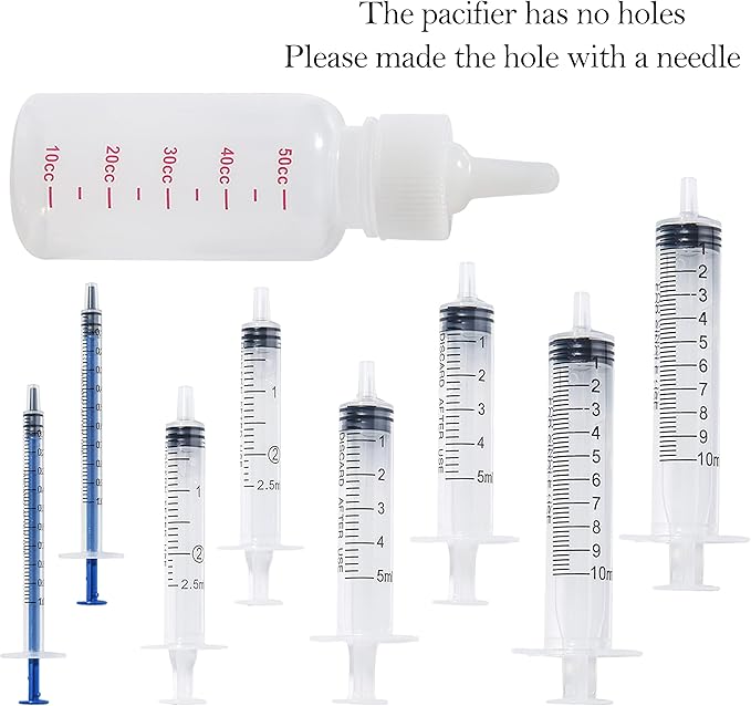 Silicone Feeding Nipples and Syringe - Image 5