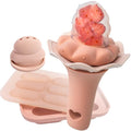 Moonkie Baby Fruit Feeder with Freezer Tray, BPA Free Silicone Food Feeder by Moonkie