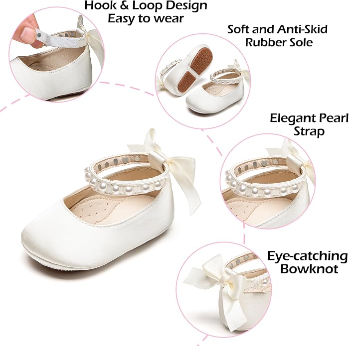 Baby Girls Mary Jane Flats - Image 5