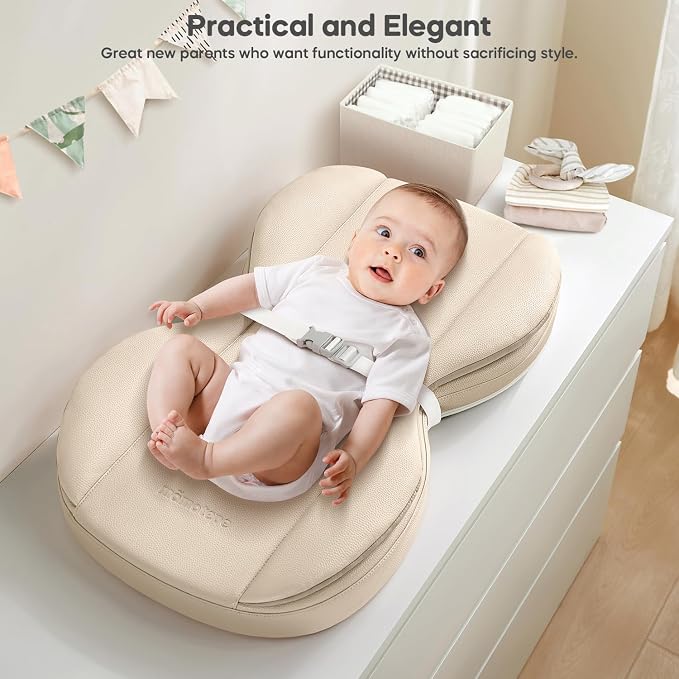 Mamatepe Leather Baby Changing Pad - Image 4