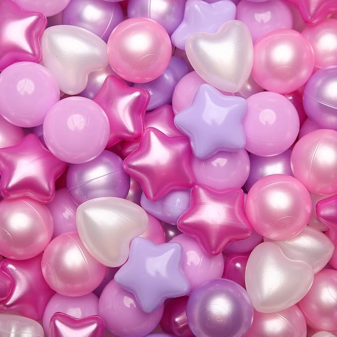 GOGOSO Ball Pits Balls for Toddlers Pack of 50 100 200 Plastics Shape Ball by GOGOSO