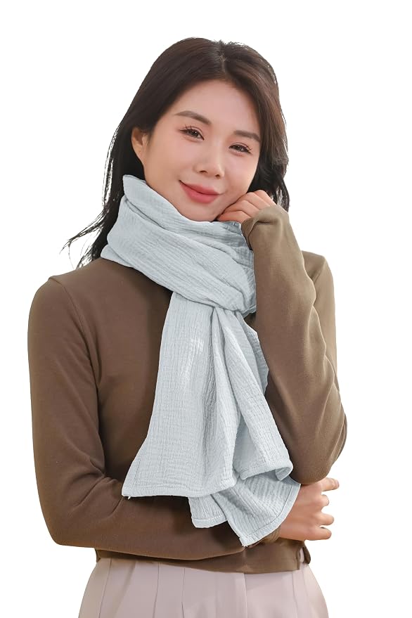 2-Pack Nursing Covers for Breastfeeding, 100% Organic Cotton Muslin - Image 8