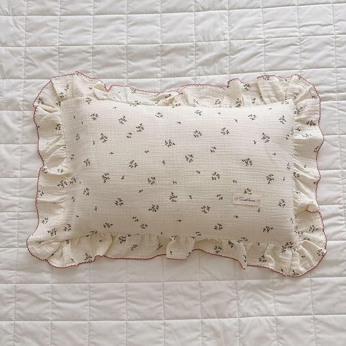 BuLuTu Cotton Muslin Kids Toddler Pillowcase - Image 5