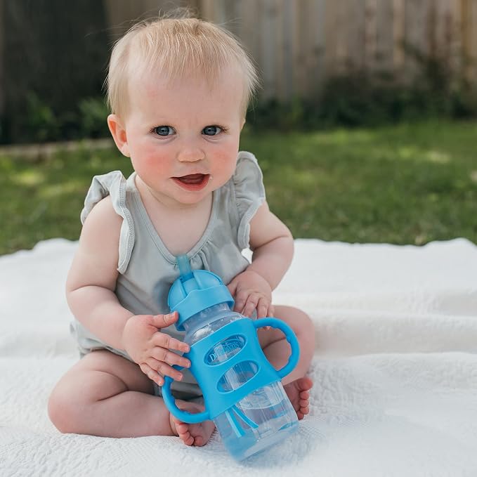Dr. Brown's Milestones Wide-Neck Sippy Straw Bottle - Image 8