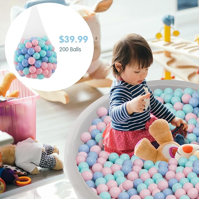 INFANS Foam Ball Pit for Toddlers - Image 2