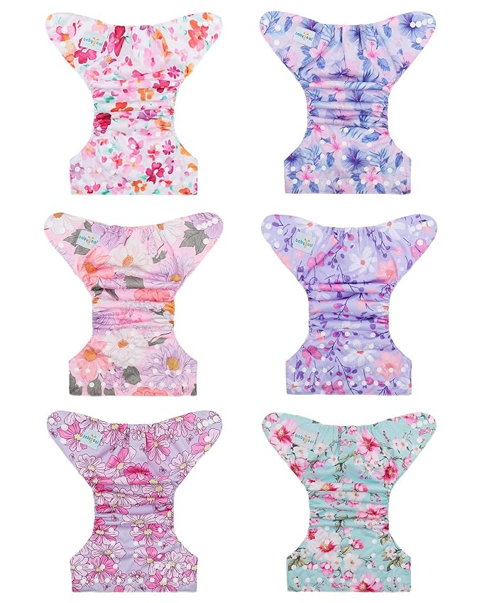 Babygoal Baby Cloth Diaper 6 Pack - Image 2