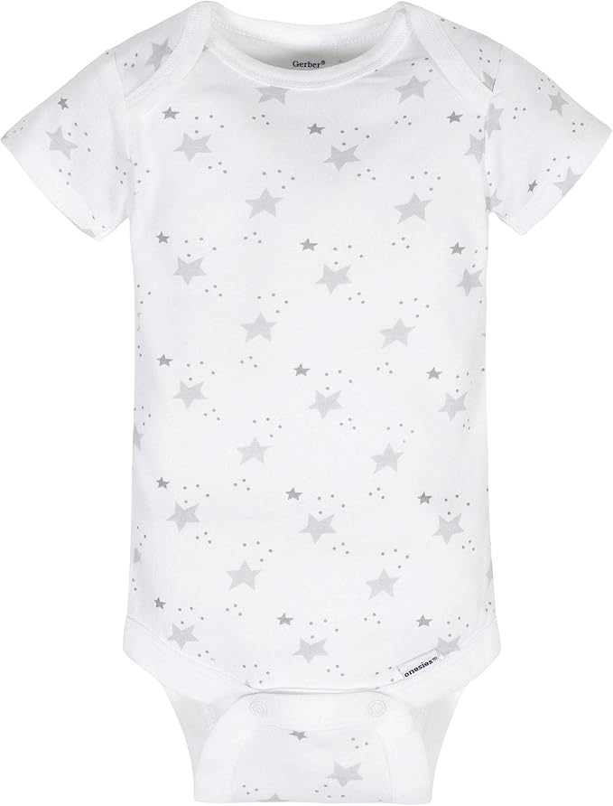 Gerber unisex-baby 8-pack Short Sleeve Onesies Bodysuits - Image 4