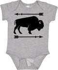 inktastic Buffalo Cute Animal Western Baby Bodysuit by Inktastic