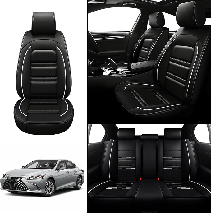 Seat Covers for Lexus Car es350 2007-2024 | 5-Seats Leather Seat Covers - Image 2