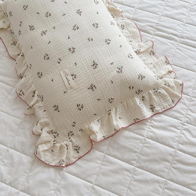 AOJIM Cotton Muslin Kids Toddler Pillowcase - Image 7
