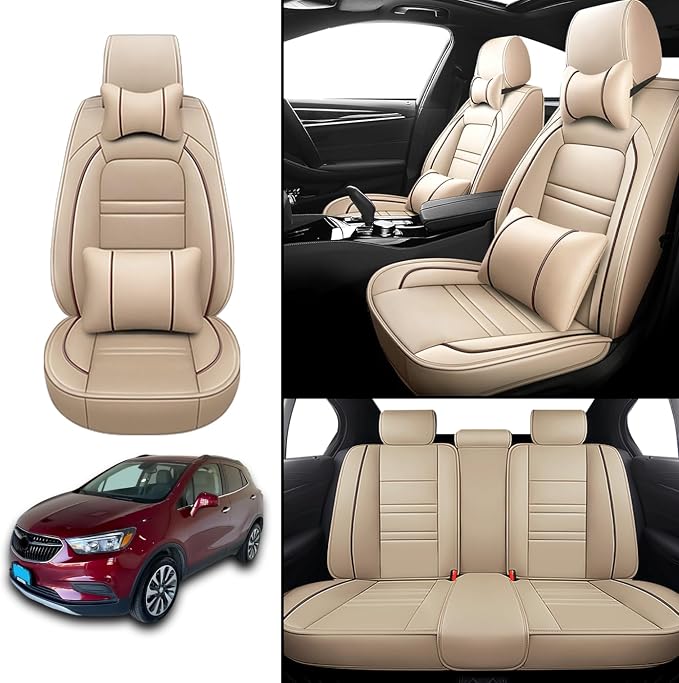 Car Seat Covers for Buick Encore 2013-2022 | 5-Seats Seat Covers, Waterproof - Image 2