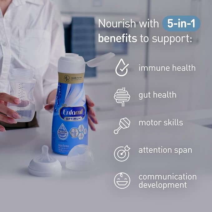 Enfamil Optimum Ready-to-Feed Baby Formula, Our Closest to Breast Milk - Image 8