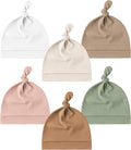 Konssy 6 Pack Baby Newborn Hats Set Knot Beanie Hats Soft by Konssy
