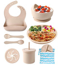 ECLIP Silicone Baby Feeding Set, Travel Bag by ECLIP