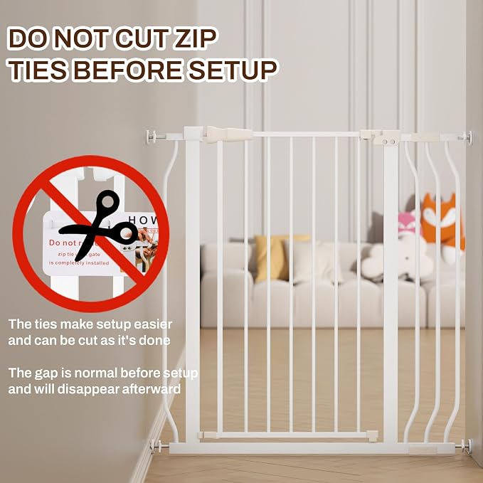 ELEVON Baby Gate for Stairs Doorways, Safety Pet Gate - Image 5