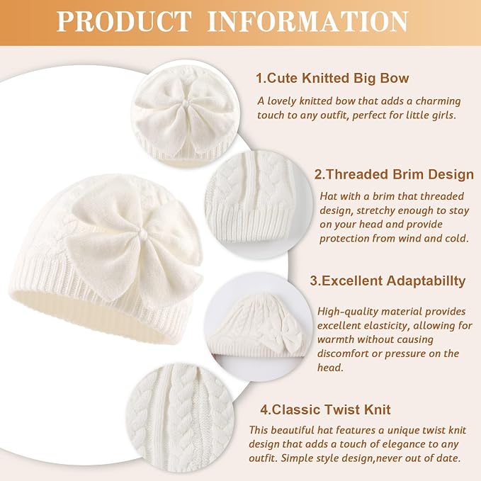 JANGANNSA Winter Warm Knitted Baby Hat - Image 4