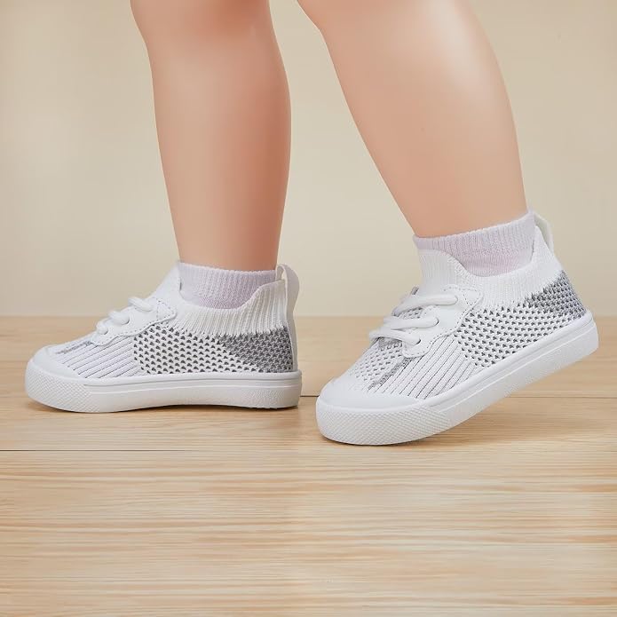 BMCiTYBM Baby Sneakers Girls Boys Lightweight Breathable Mesh First Walkers - Image 2