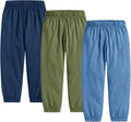 Toddler Boys Pants 3 Pack Soft Cotton Long Bloomers Kids Summer Fall Boy Casual by WATOCHE