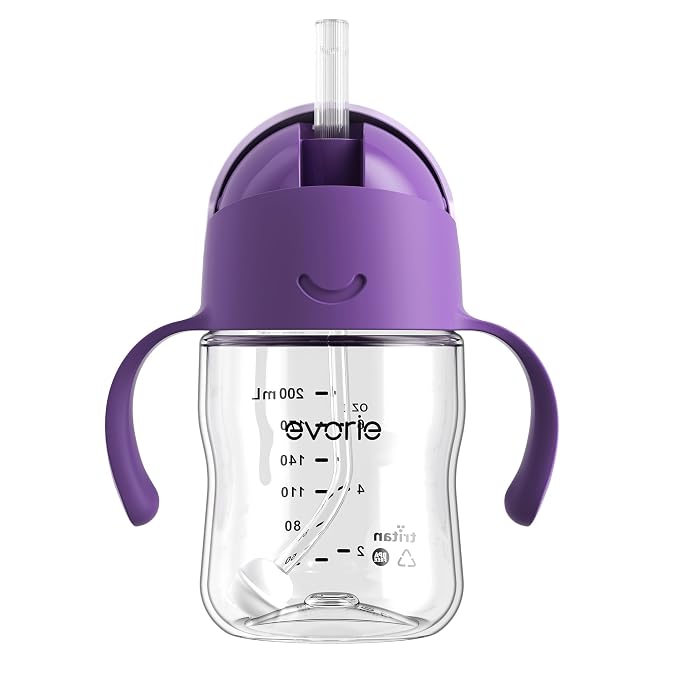 Evorie Tritan Weighted Straw Sippy Cup by Evorie