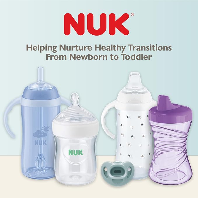 NUK Learner Cup, 10 Oz, Disney's Stitch – Soft Spout, Easy-Grip Handles - Image 6