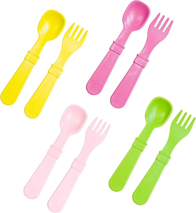 Re-Play Toddler Forks and Spoons Set by Re-Play