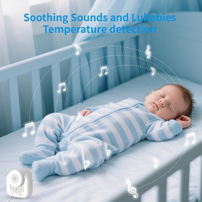 Baby Monitor with Camera and Audio, 2.8" Video Baby Monitor with Secure - Image 8