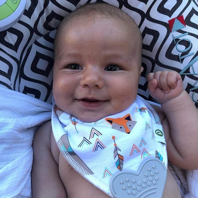 Pickle & Olive Baby Bandana Teething Bibs - Image 4