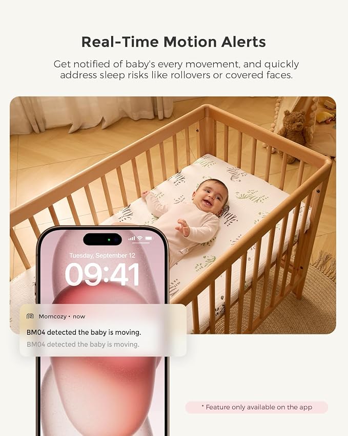 Momcozy Smart WiFi Baby Monitor - Image 3
