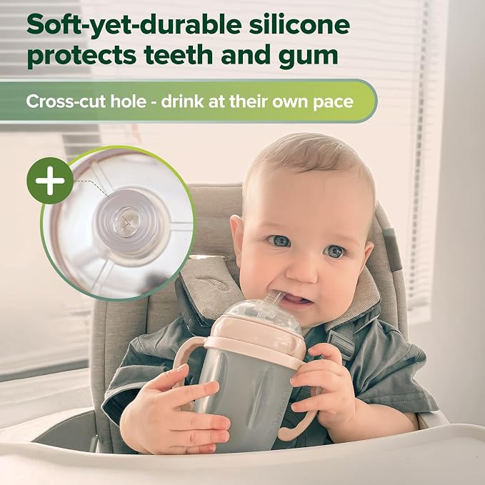 haakaa Weighted Straw Sippy Cup - Image 2